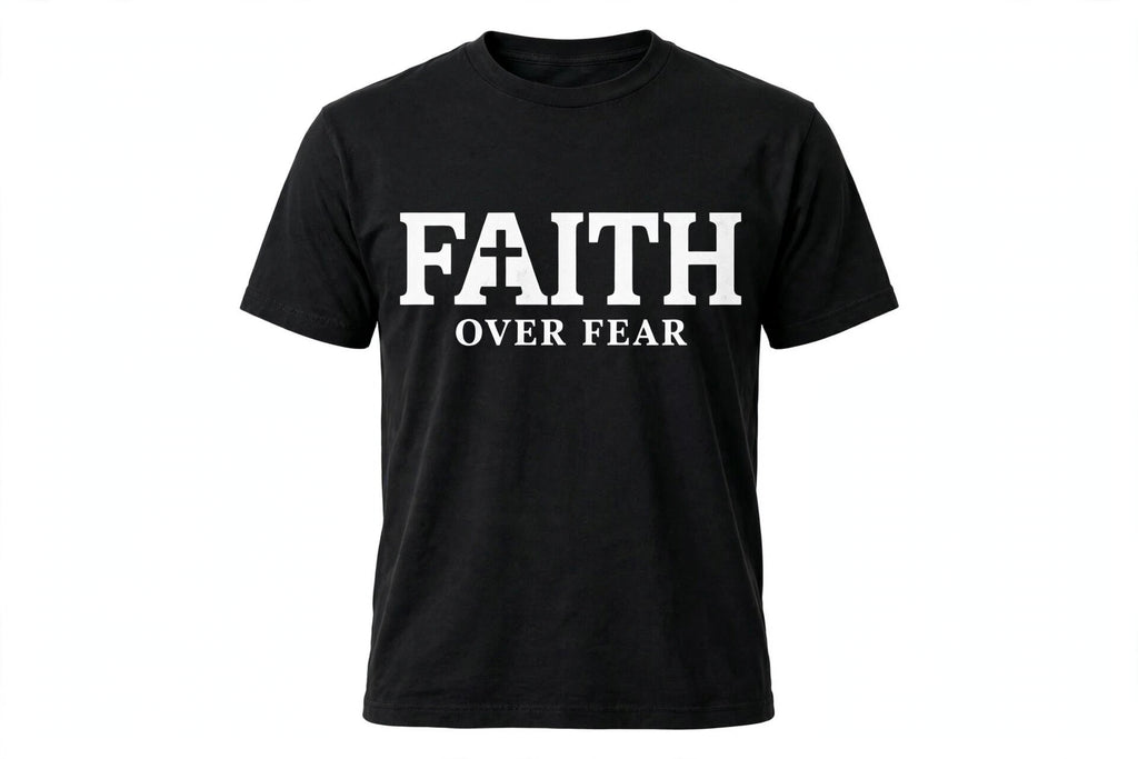 Faith Over Fear Tee - Essential Collection