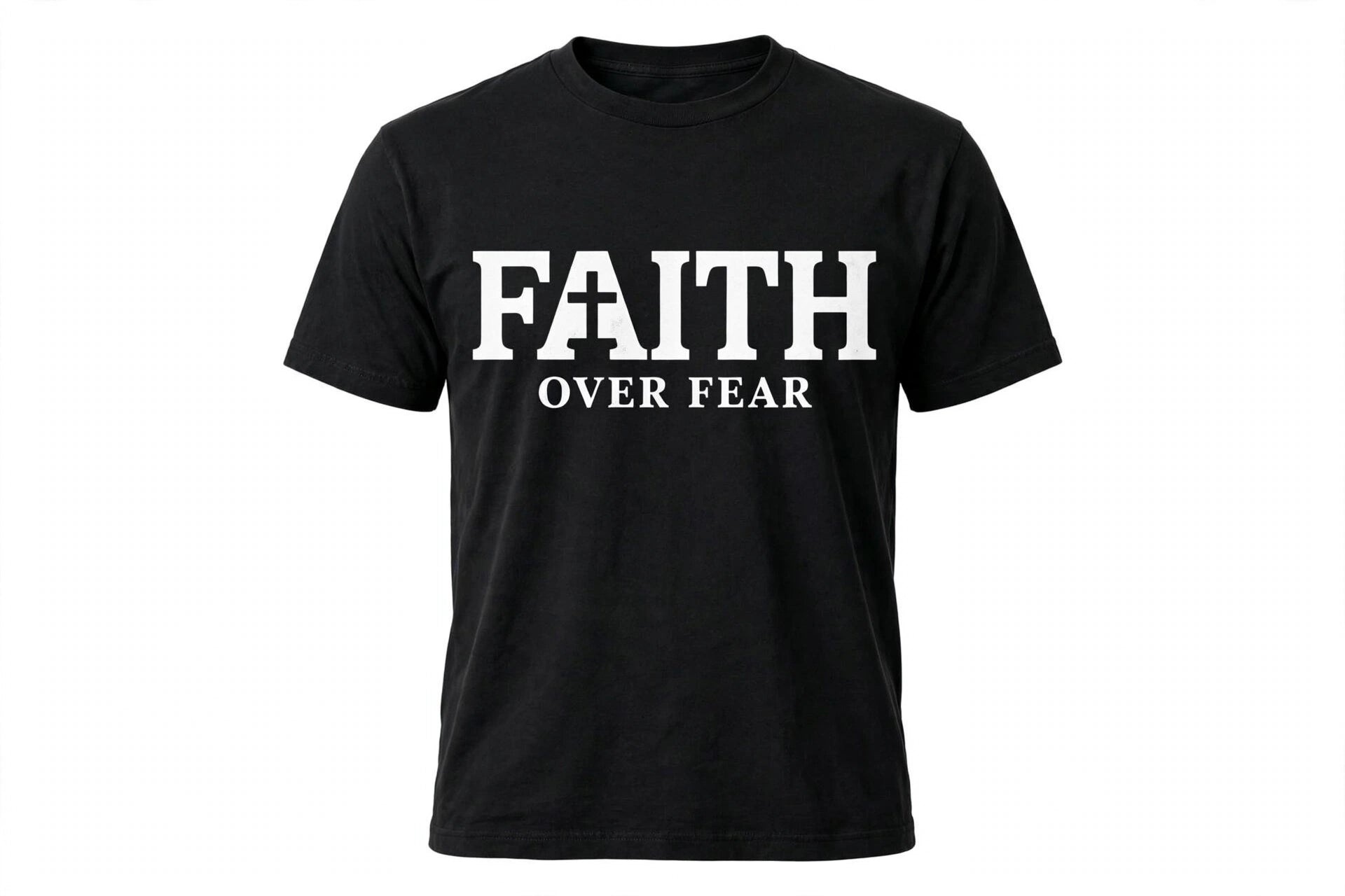 Faith Over Fear Tee - Essential Collection